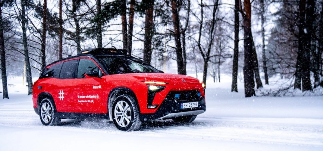 Ruter and Holo conduct on-road testing with a self-driving vehicle powered by Mobileye Drive™, Mobileye’s fully autonomous system for mass transit, as part of a shared mobility pilot in Oslo.