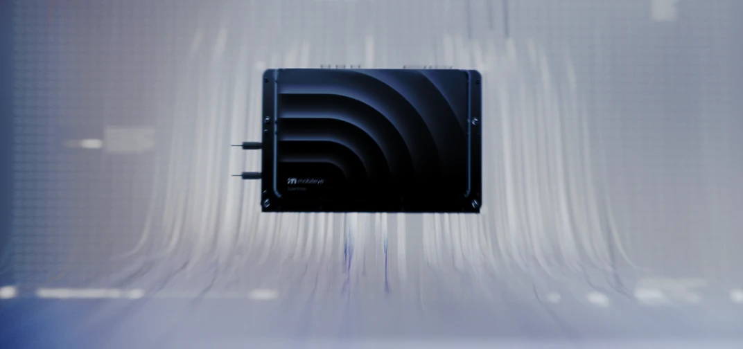 At just over five pounds and as big as a cereal box, the AI-powered ECU includes internal Advanced Parking functionalities inside the ECU and is built with durability by design.