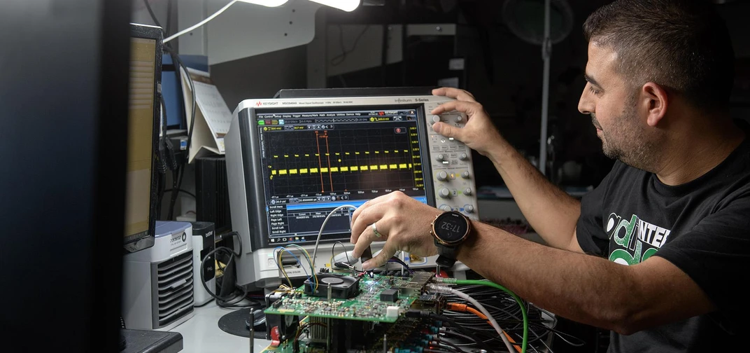 Behind the scenes of Mobileye's Jerusalem headquarters. (Credit: Mobileye)