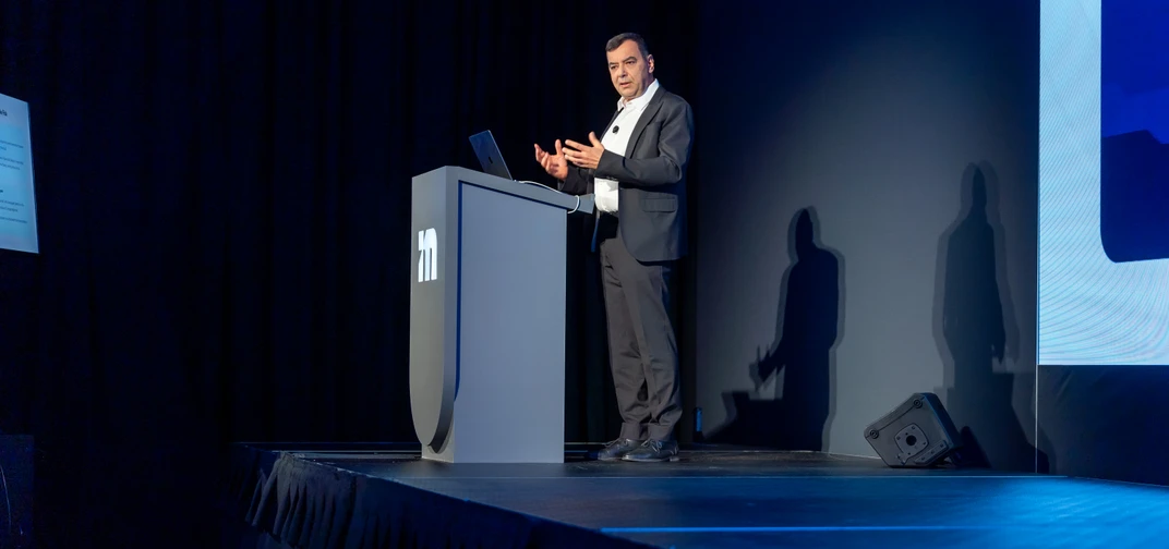 Mobileye President and CEO Prof. Amnon Shashua presents his annual address at CES 2025