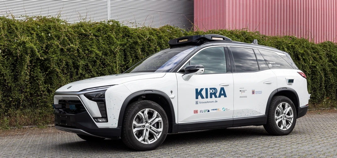 Deutsche Bahn's KIRA project plans to utilize Mobileye Drive™ to expand on-demand shuttle service in Germany.