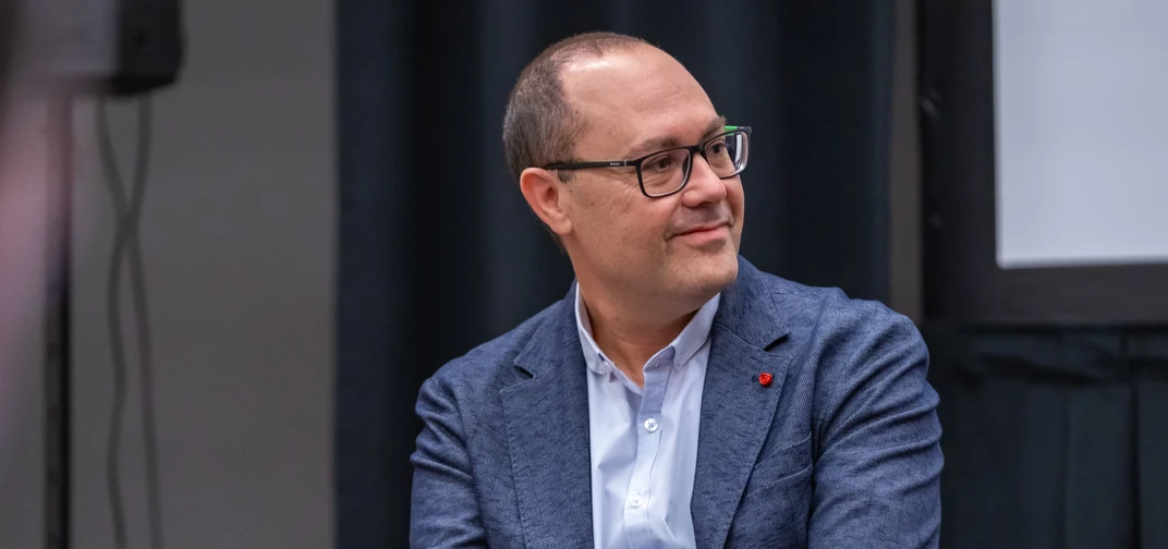 Mobileye CTO Prof. Shai Shalev-Shwartz on stage during CES 2025