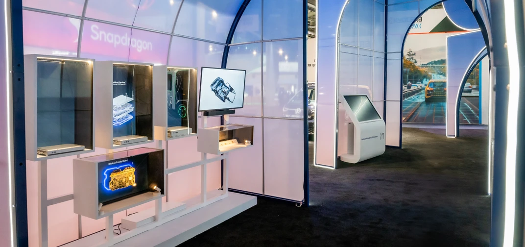 Mobileye's new ECU series on display