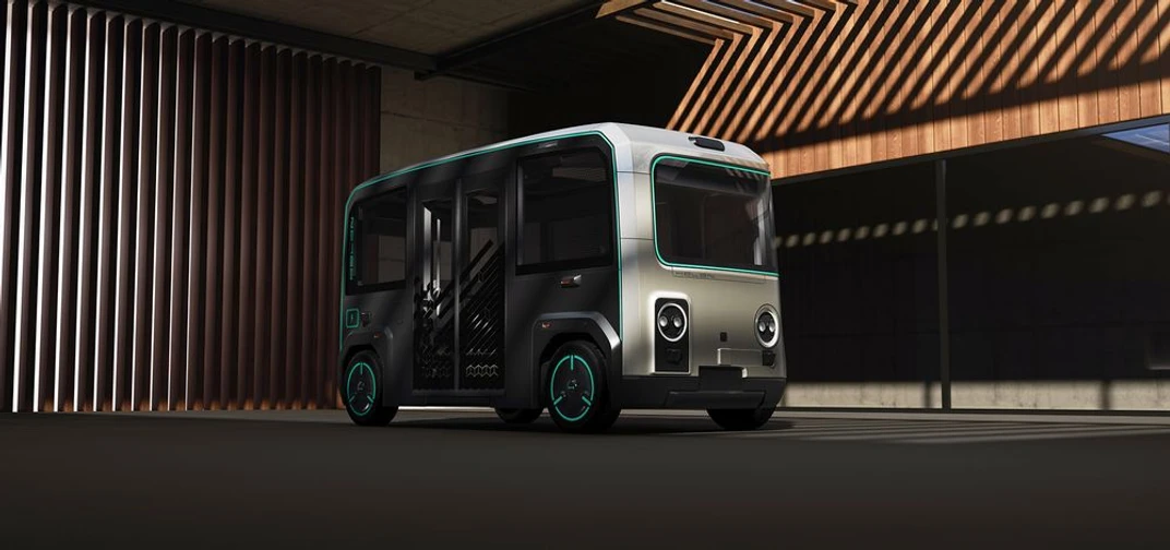 Incorporating Mobileye Drive™, the HOLON mover is designed for self-driving Mobility-as-a-Service. (Credit: HOLON)