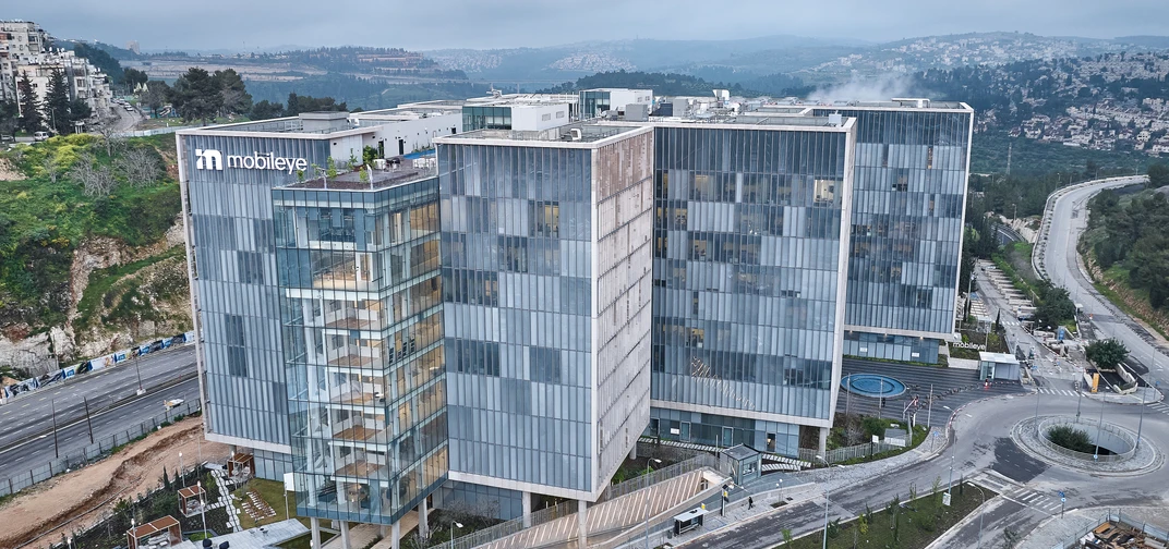 Mobileye's global headquarters and principal R&D facility in Jerusalem.