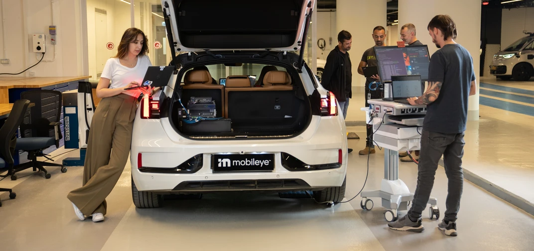 Mobileye's Jerusalem Campus serves as its global headquarters with facilities such as specialized labs and a vehicle workshop custom-built to support the development of autonomous driving.