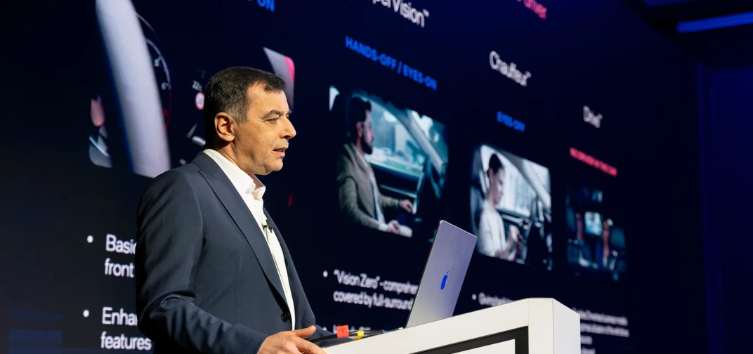 Mobileye President & CEO Prof. Amnon Shashua presents at CES 2024